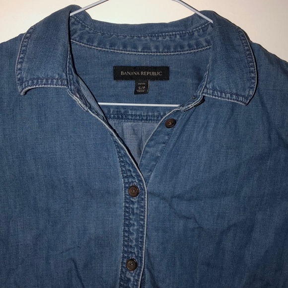 Banana Republic Denim Button Up - Picture 6 of 6